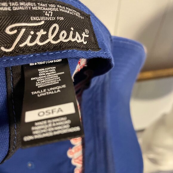 Titleist Texas Rangers Hat adjustable - Picture 5 of 5
